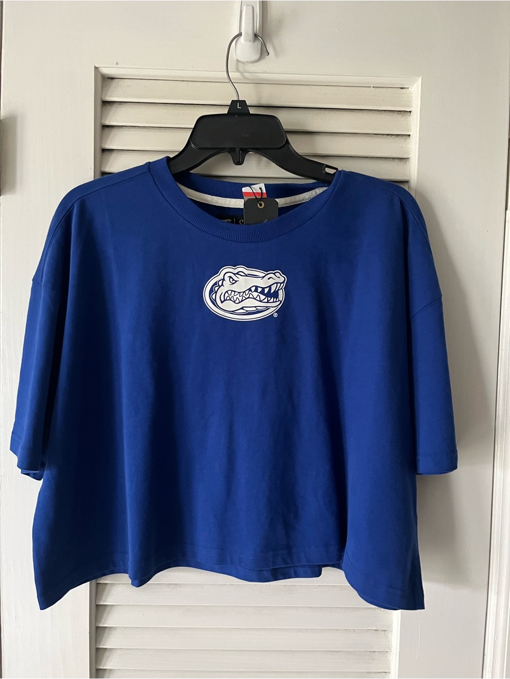 Florida Gators Fanatics Women's Elements Super Soft Boxy Cropped T-Shirt - Royal